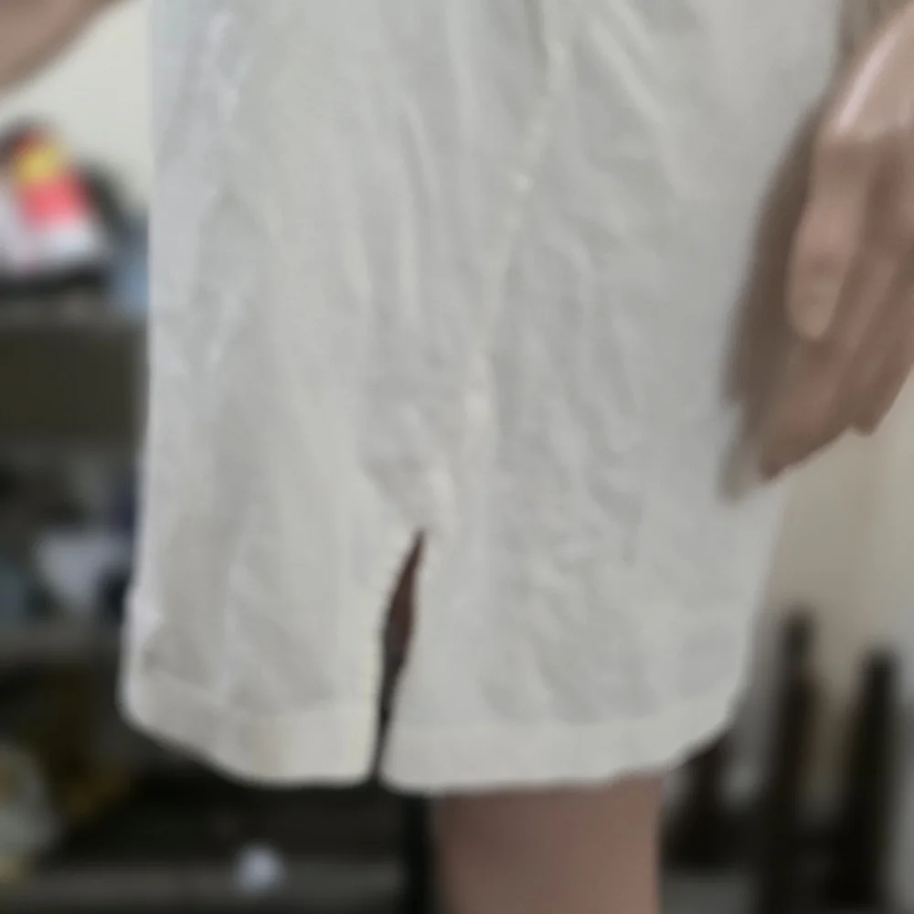 Cream Pocket-Detail Nightshirt with Heart Accents